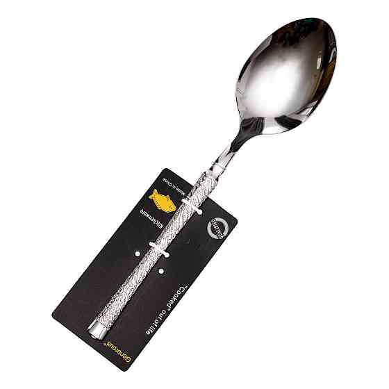 Ding Lanfang Ложка сервірувальна з нержавіючої сталі велика ложка 27 см Срібло HP-8-52 Коломыя