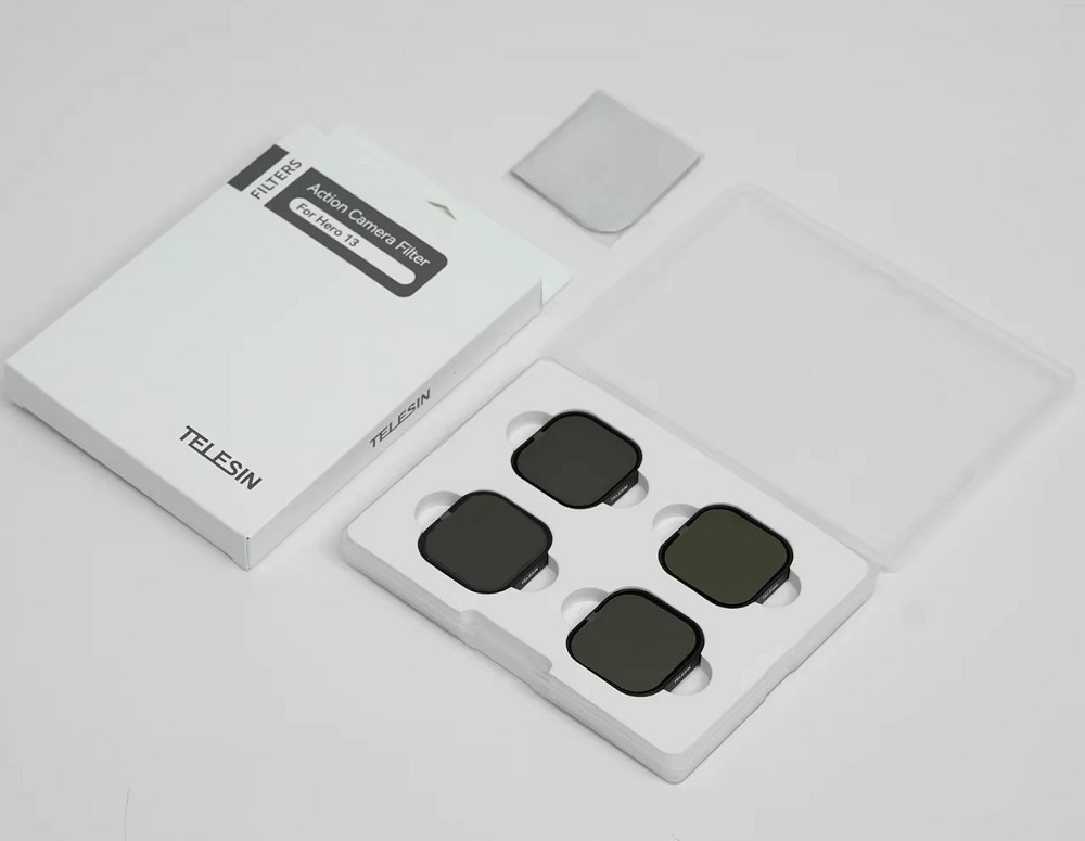 Фільтри GoPro 13 CPL ND8-32 набір Telesin S5-FLT-13-TGP Київ - фото 5