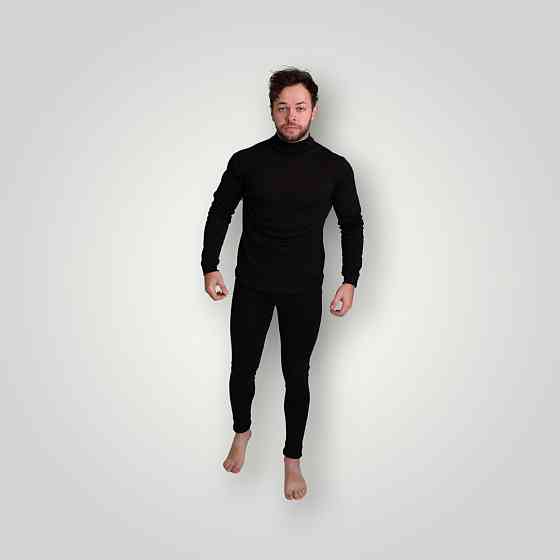 Натільна білизна з начесом, чорна та олива. Олива, XXL Чернівці