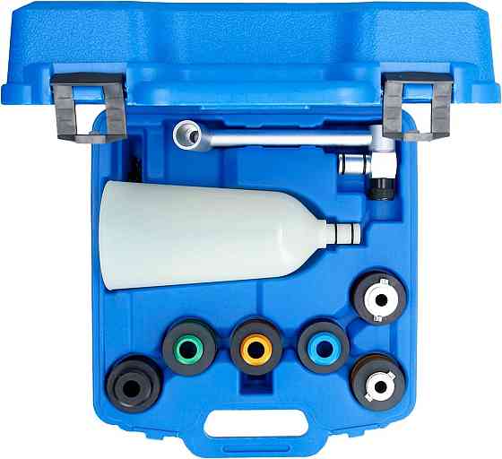 Набір адаптерів з маслозаливною воронкою, алюмінієвий тип, 2 л ROCKFORCE RF-908G2B Одесса