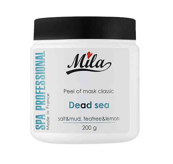Альгинатная маска Анти акне и осветление Мертвое море Dead sea mask Mila Perfect 200 г Винница