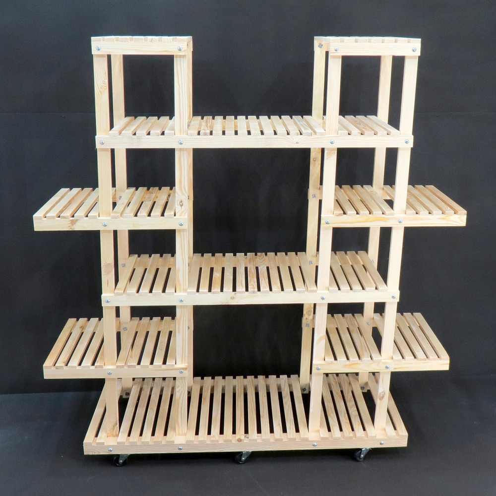 Підставка для квітів "Вінье 40" бланже на коліщатках Миколаїв - фото 7