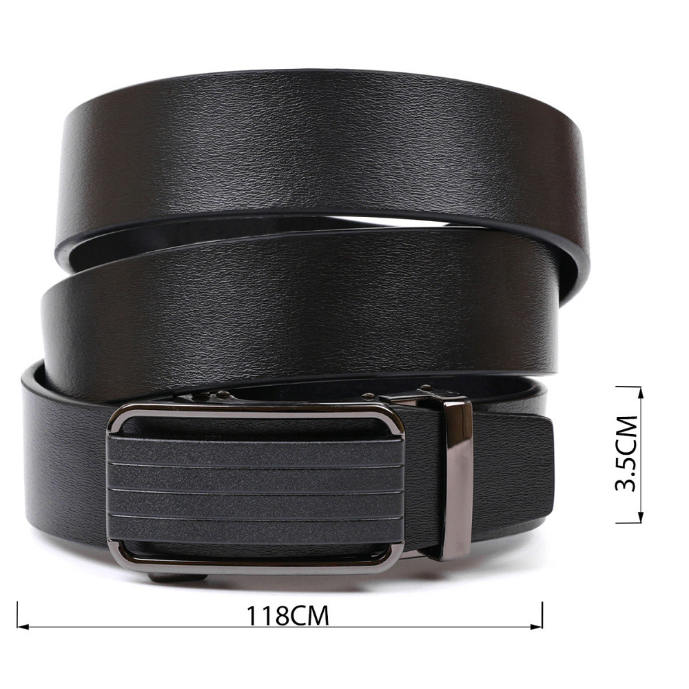 Оригінальний чоловічий ремінь Vintage 20364 Чорний Київ - фото 3