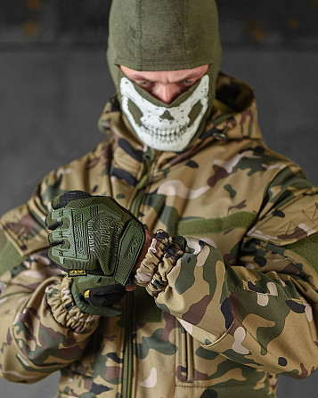 Тактичний чоловічий костюм Rehydration ВТ6393 SoftShell (куртка та штани) Мультикам L Вінниця - фото 7