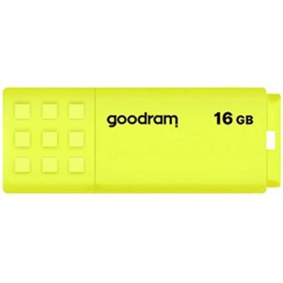 USB флеш накопичувач Goodram 16GB UME2 Yellow USB 2.0 (UME2-0160Y0R11) Вінниця - фото 1