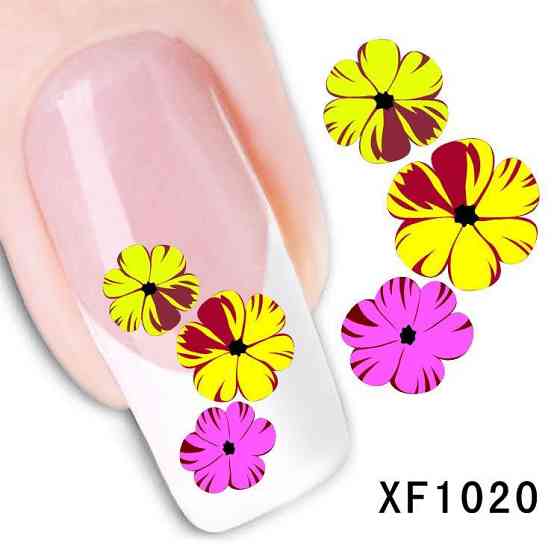 Наклейки для ногтей XF1020 Киев