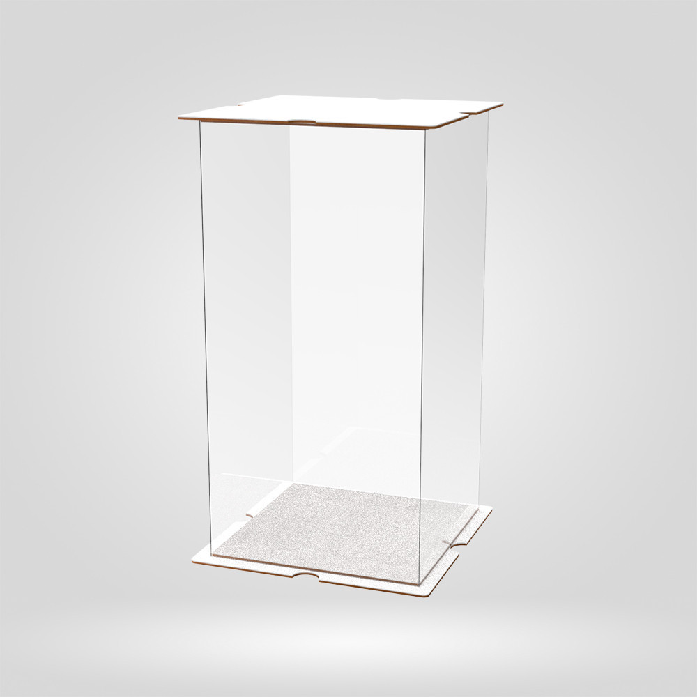 Коробка для тортів, квітів та подарунків EKOSTAR 200х200х400 Київ - фото 1