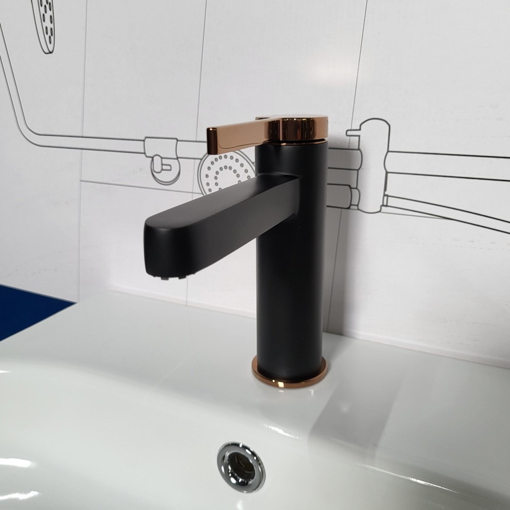 Змішувач для раковини Volle MORA de la noche+oro чорний/золото 1537.010126 Київ - фото 3