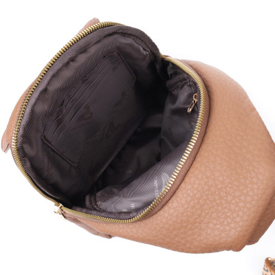 Сумка Vintage Жіноча з однією лямкою через плече з екошкіри Коричнева (22764) Вінниця - фото 11