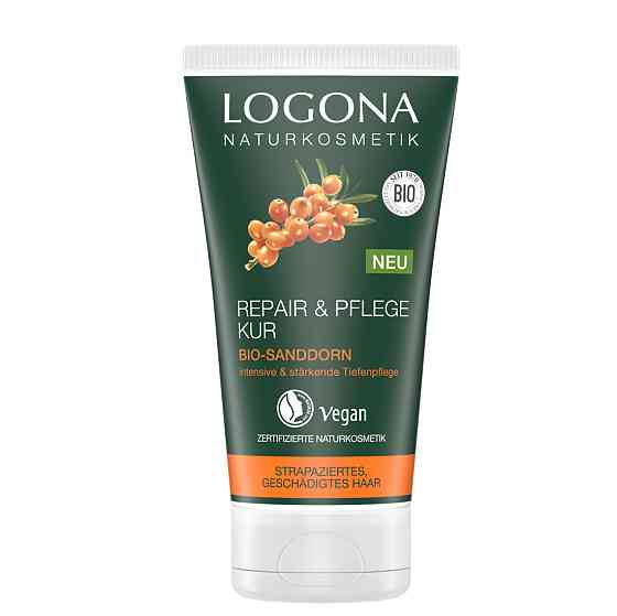 БІО-Маска-реконструктор волосся Обліпиха Logona 150 мл Київ