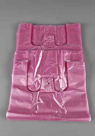 Майка фасовочная п\э №24*42 Премиум ЛЮКС Сomserv(200шт) розовая (1 пачка) Харьков