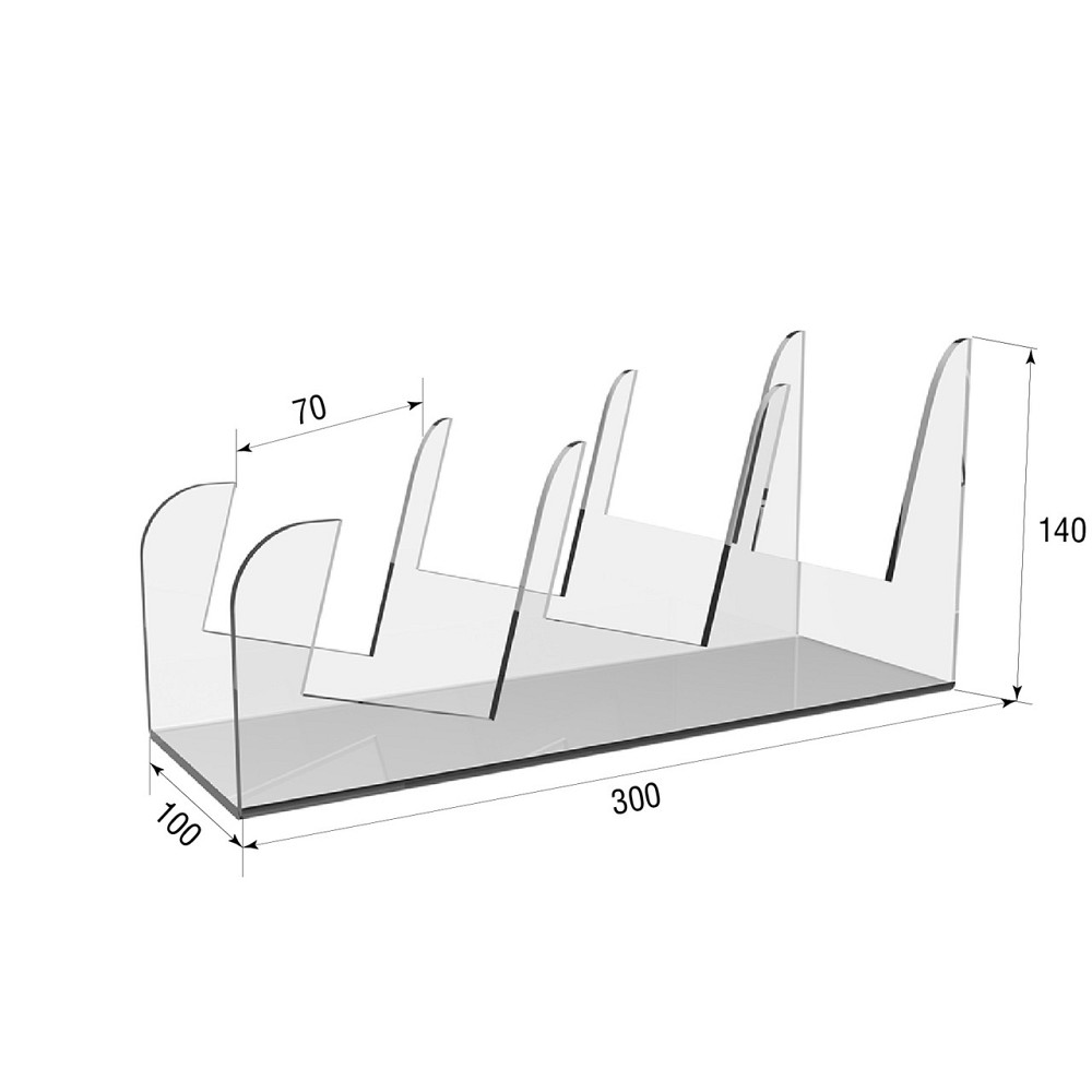 Подставка EKOSTAR под 3 тарелки Киев - изображение 2