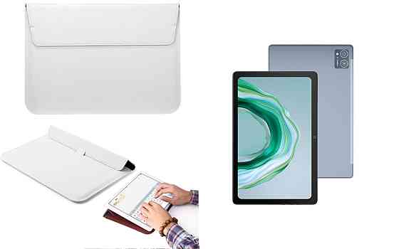 Чохол-конверт VitoCase для Cubot Tab 40, з функцією підставки для планшета Білий Київ