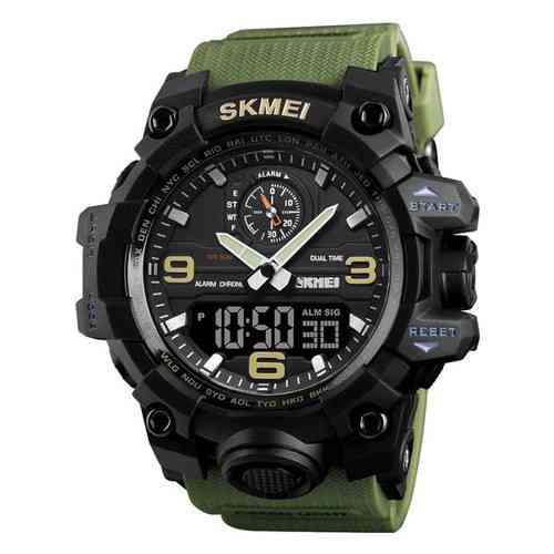 Годинники наручні SKMEI 1586AG, ARMY GREEN, 9767 Дніпро