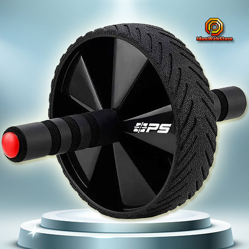 Колесо для пресса Power System ультраширокий ролик с противоскользящим покрытием для тренировки мышц кора Киев - изображение 1