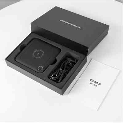 Батарея универсальная PowerPlant 24000mAh, PD/60W, DC 12-24V 9 connectors, QC/3.0, USB-C*2, USB-A, Wireless (PB930463) Винница