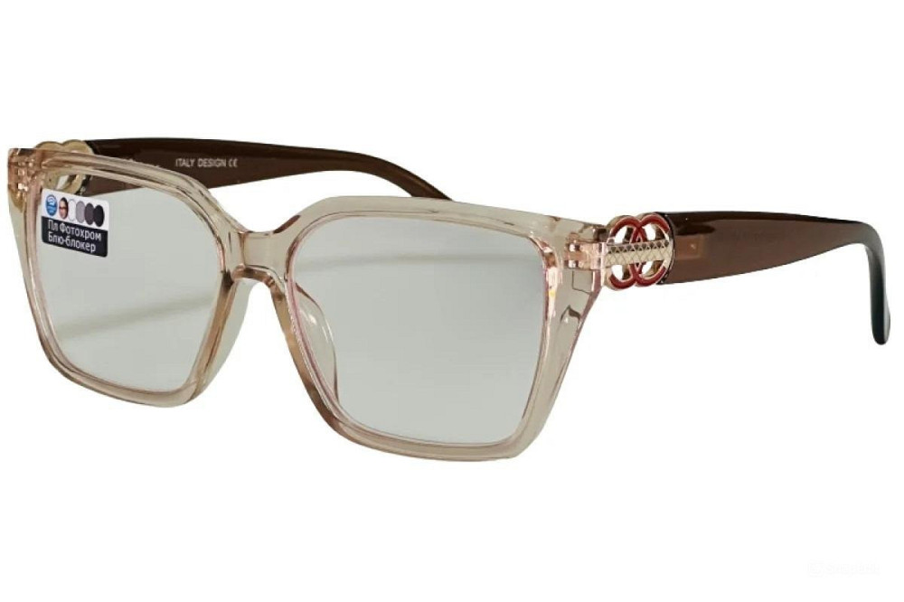 Очки с диоптриями линзы хамелеон (фотохромные) -3.0 Луцк - изображение 1