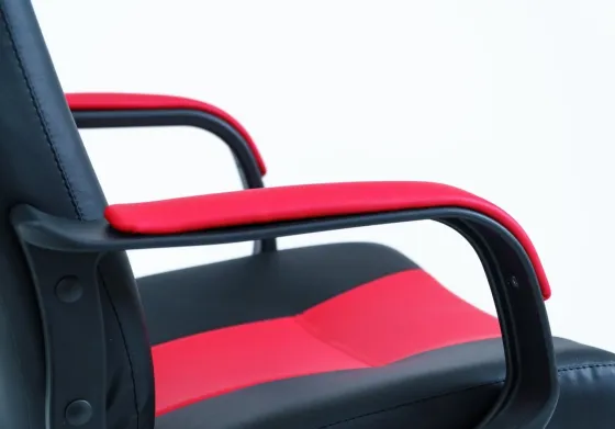 Офісне Крісло Керівника Richman Siesta Fly 2210-2230 Пластік Річ М1 Tilt Чорно-червоний Київ