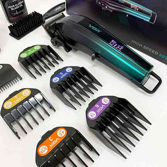 Професійний бездротовий тример VGR V-273, Набір для стрижки з зарядкою, Електромашинка для волосся NA-87 Івано-Франківськ