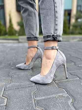 Nivelle Туфлі жіночі NIVELLE 1769/10502-10512 сірі (весна-осінь, замша натуральна) (3764) 36 Коломыя