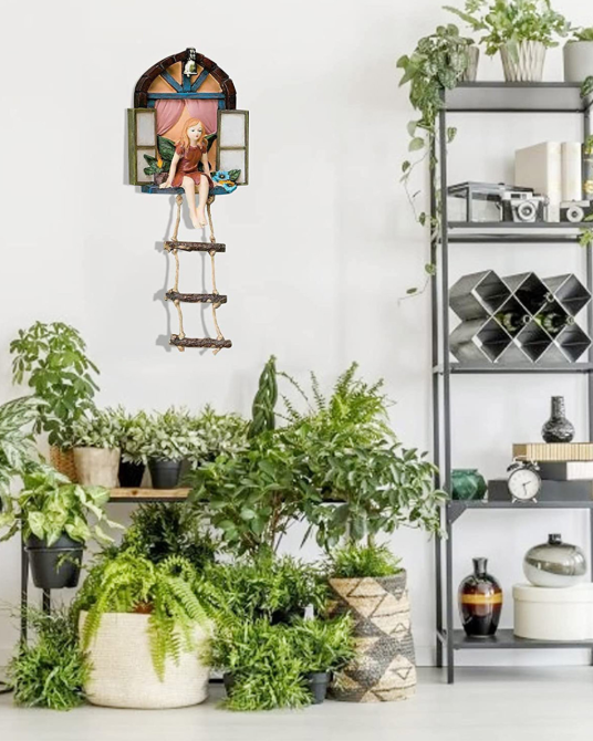 Садовая  фигура Эльфа в окошке. Полистоун Одесса - изображение 6