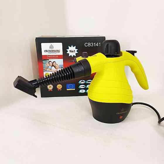 Компактна праска-відпарювач для одягу, Дорожня парова праска, Ручний універсальний пароочисник HY-13 Львів