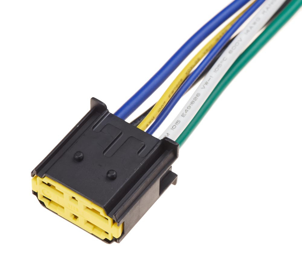 Разъем коннектор с проводом, 4-кон., Замок Зажигания, 1544147-1, TE Франция, Отечественная Renault, VAZ-LADA 47661 Киев - изображение 1