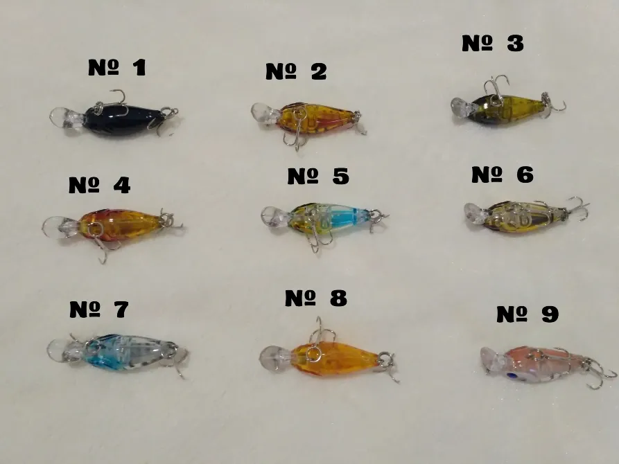 Воблер 3.59 гр. 4.5 см. Плавающий Киев - изображение 8