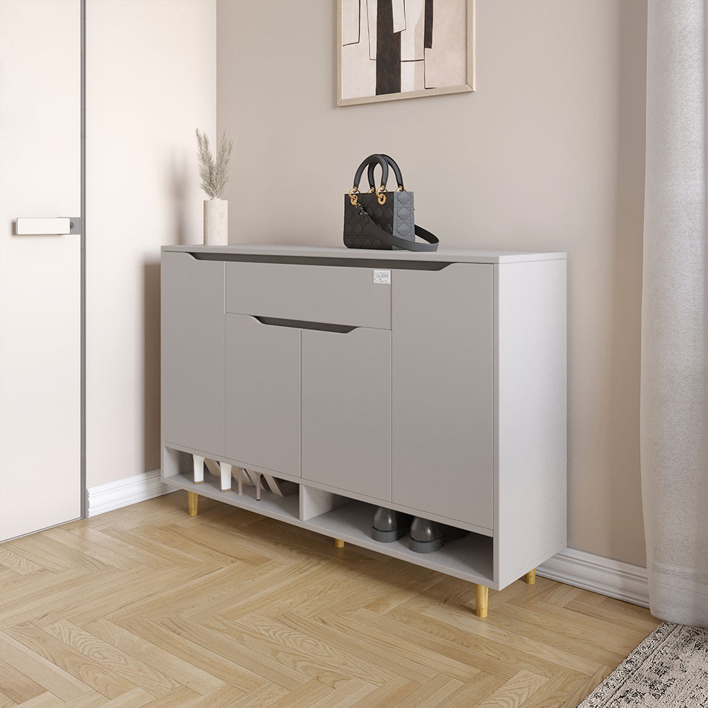 Тумба для обуви в прихожуюLION Салливан Тумба-2 Кашемир (LION-041128) Львов - изображение 1