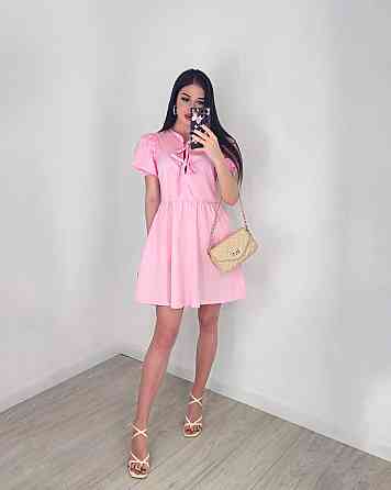 Женское романтичное мини платье-котон Одесса