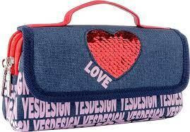 Пенал м`який "YES" 532936 WL-01  "Love", шт Київ - фото 1