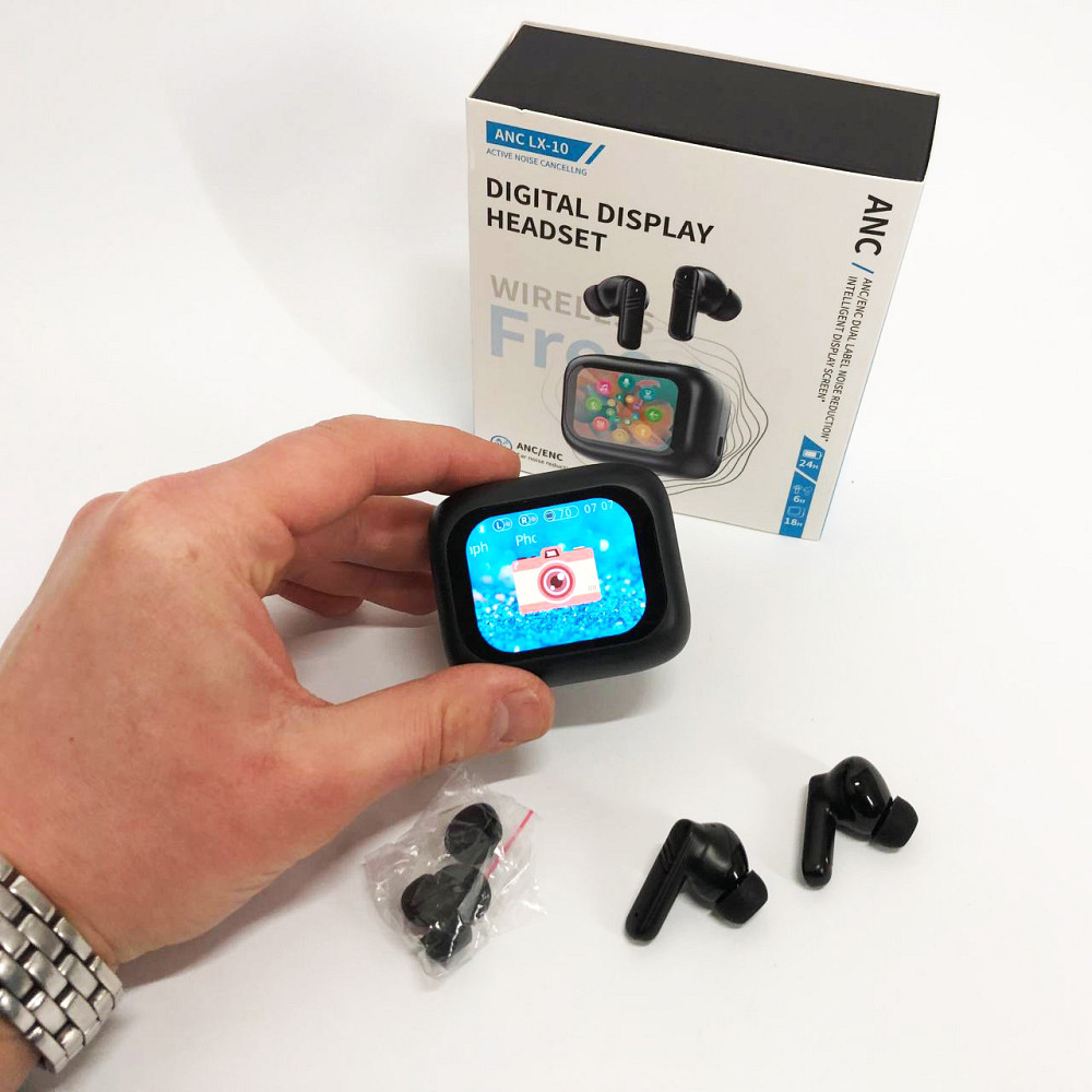 Блютуз гарнитуры LX-10, Вакуумные наушники, Беспроводные наушники сенсорные с шумопоглощением NG-51 Львов - изображение 18