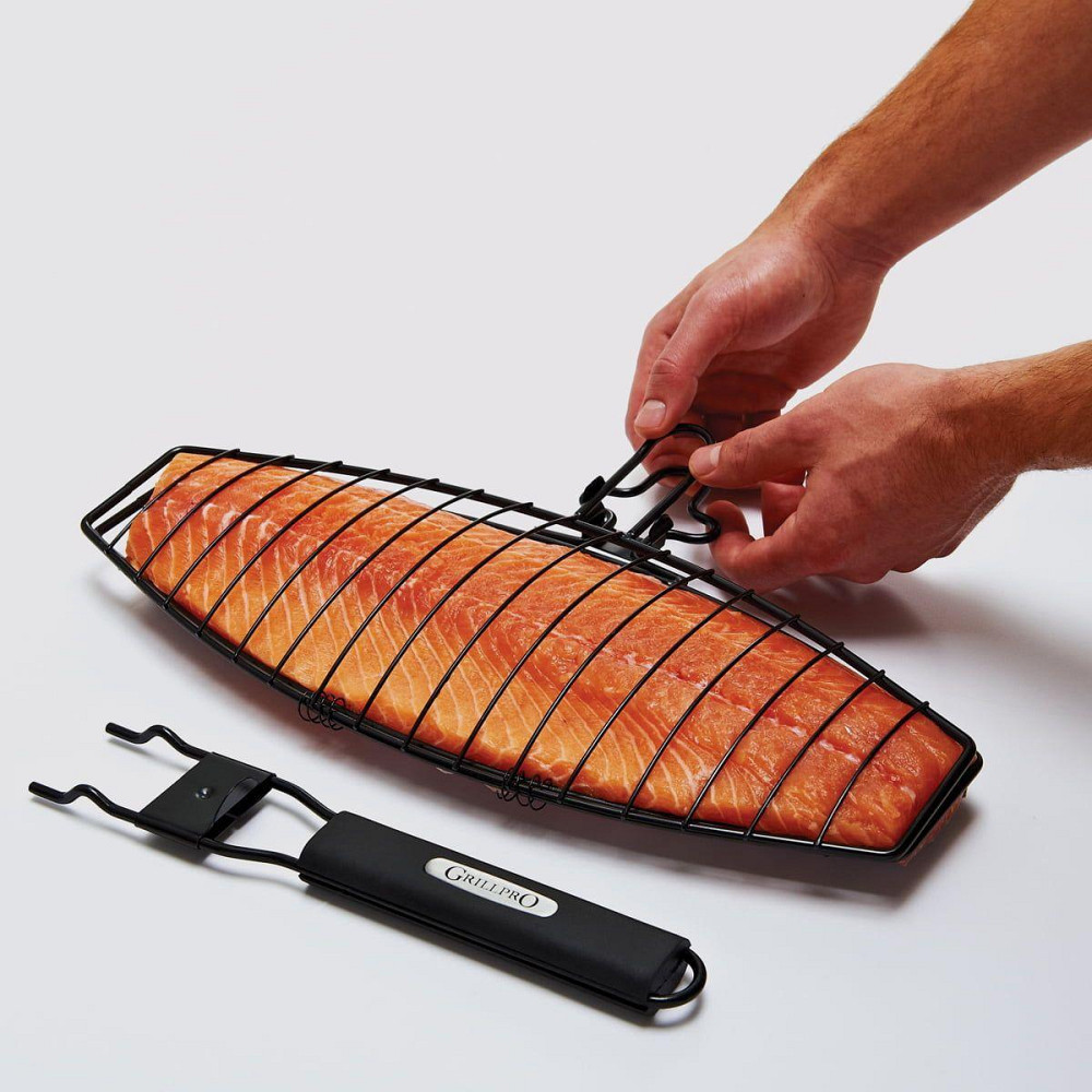 Сітка для риби із зйомною ручкою GrillPro 21015 Код: 007391 Рівне - фото 3