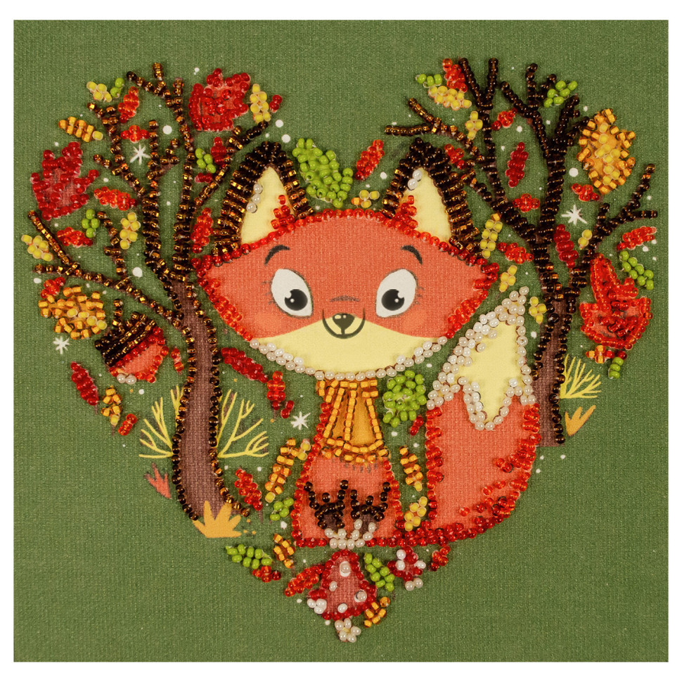 Набор-мини для вышивки бисером 