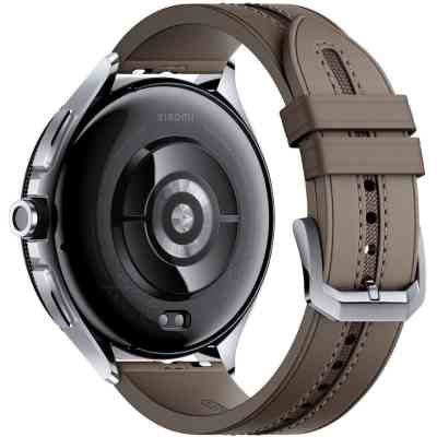 Смарт-годинник Xiaomi Watch 2 Pro Bluetooth Silver Case with Brown Leather Strap (1006733) Вінниця