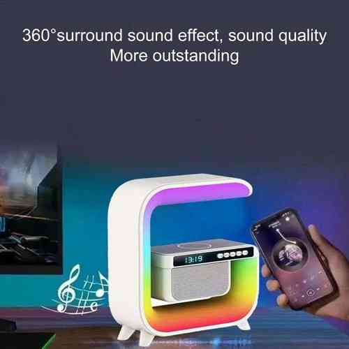 Аккумуляторный ночник G-Smart G3 mini RGB с Bluetooth колонкой и зарядкой для телефона Винница