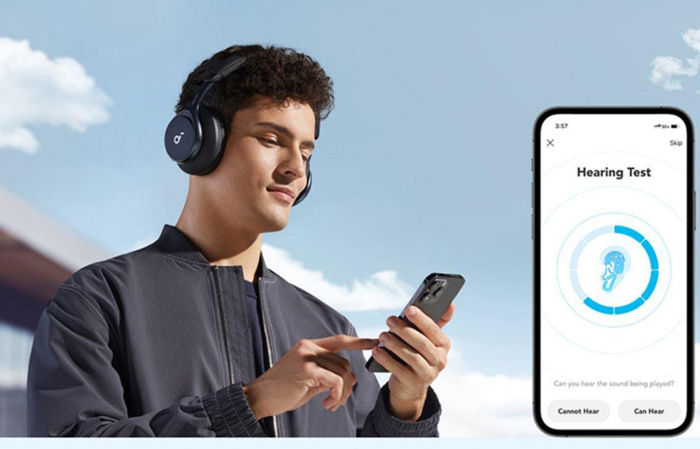 Bluetooth-гарнітура Anker SoundCore Space One Black (A3035G11) ( Чорний ) Харьков - изображение 8