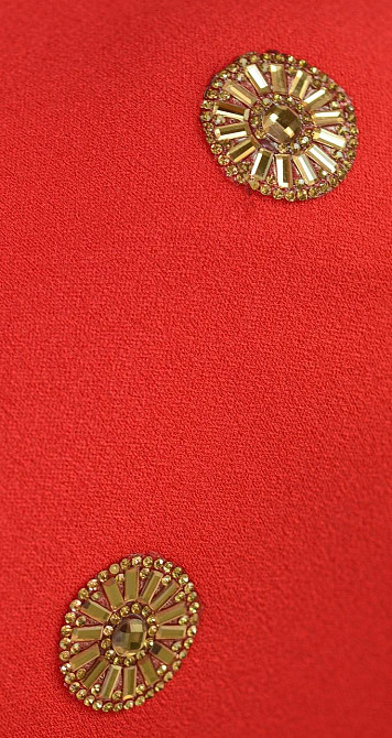 Червоне плаття з кристалами (46) Київ - фото 4