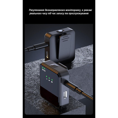 Микрофон XoKo K100 Lightning-Type-C 2 шт. (K100-BK) Винница - изображение 6