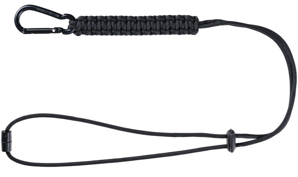 Карабин с веревкой из паракорда до 2.5 метра Mil-Tec от Sturm (15931502) Black Нововолынск - изображение 2