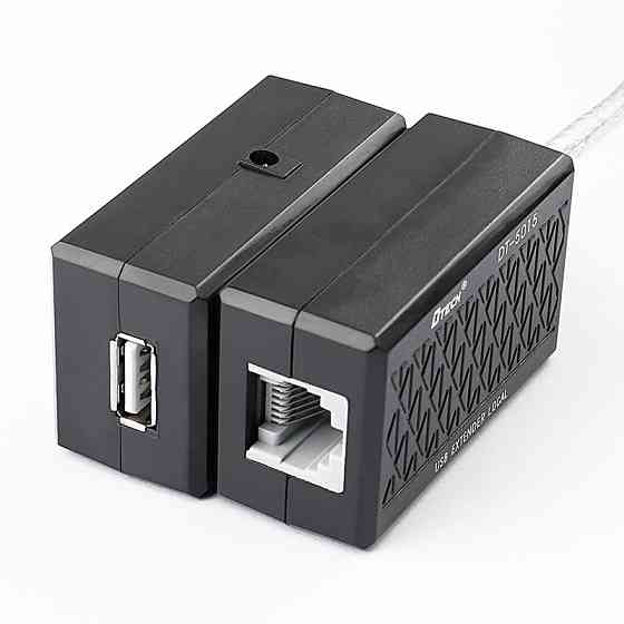 Кабель продовжувач USB 2.0 AM-AF, 60.0м (USB по витій парі RJ 45) DT-5015 Dtech Вінниця