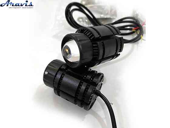 Лазерна фара (Bi) 40W (W/W) (MINI) 8-80V корпус IP 68 (к-т 2шт) Лазерні автомобільні фари Харків