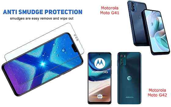 Защитное стекло NeoGlass для Motorola Moto G41, Moto G42 – ультрапрозрачное и устойчивое Киев