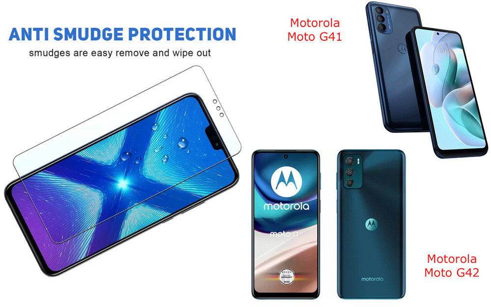 Защитное стекло NeoGlass для Motorola Moto G41, Moto G42 – ультрапрозрачное и устойчивое Киев - изображение 3