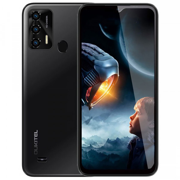 Смартфон Oukitel C31 Pro 6.5" HD+ /4 GB / 64 GB / MT6762 / 5150 mAh / 13+5 Мп / Black (6931940713016) Київ - фото 1