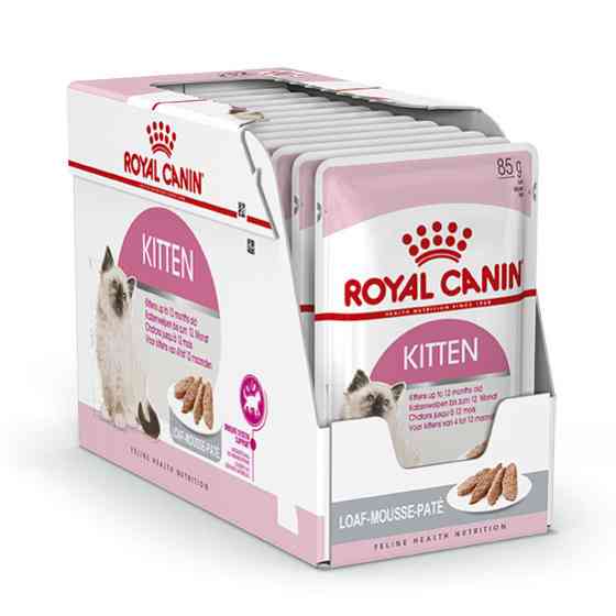 Вологий корм для кошенят (паштет) ROYAL CANIN KITTEN LOAF 0.085 кг Київ