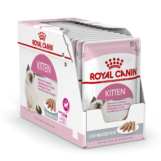 Вологий корм для кошенят (паштет) ROYAL CANIN KITTEN LOAF 0.085 кг Київ - фото 2