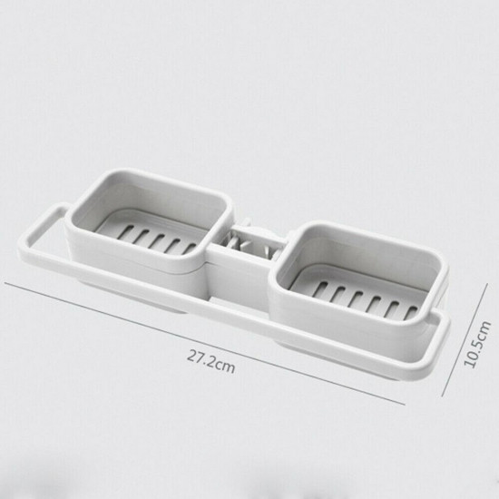 Подвесной держатель для губок и мыла с креплением за смеситель на кухню и душ Винница - изображение 3