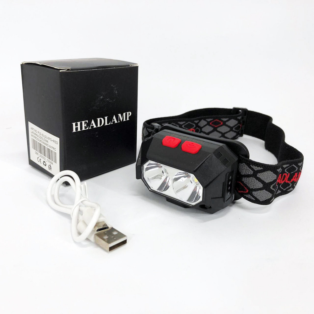 Фонарик на голову диодный, Мощный налобный LED фонарь, Портативный светодиодный налобный фонарь GZ-49 Львов - изображение 7