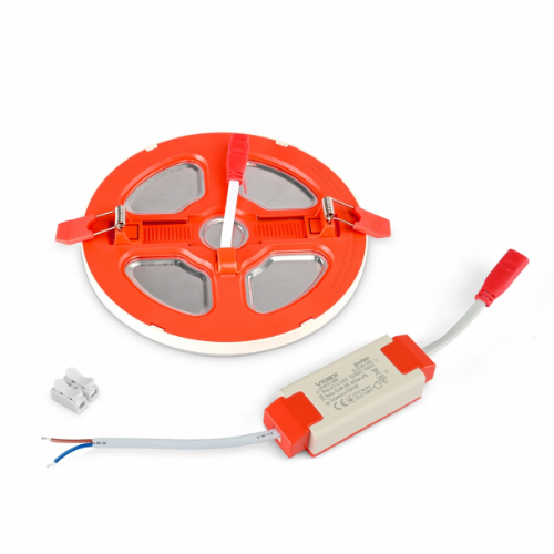 LED Світильник врізний 12W+4W 5000+2700К з декоративною підсвіткою VL-DL4R-1252 Videx Житомир - фото 10